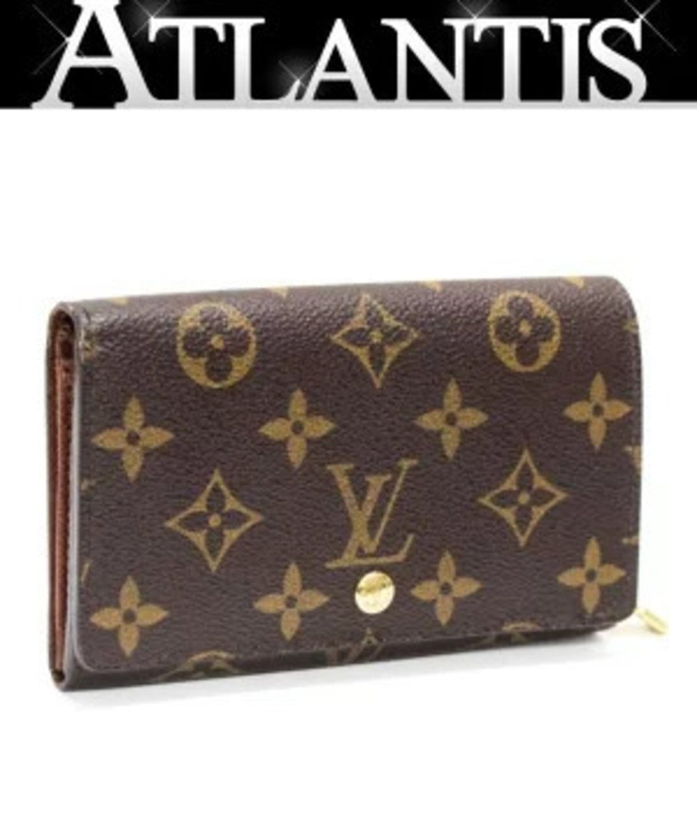 Louis Vuitton Portemonnaie Billet Tresor Bi fold Wallet Monogram
